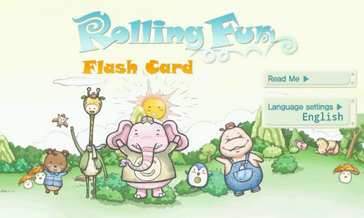 Rolling Fun Flash Card