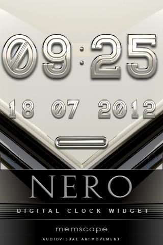 NERO Digital Clock Widget
