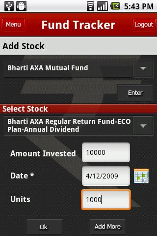 Fund Tracker