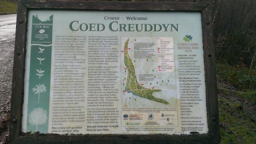  Coed Creuddyn Sign