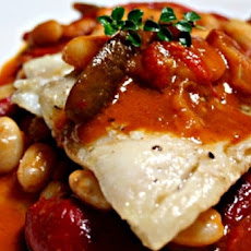 Cod Fillet with Roasted Vegetable Ragoût