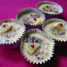 Swirled Cheese Cupcakes (chocolate and Peanut Butter)