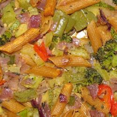 Penne Pasta with Veggies