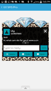 How to mod GO SMS - Diamond Blitz 9 1.1 unlimited apk for pc
