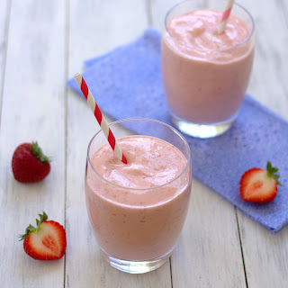 Strawberry Milkshake Smoothie