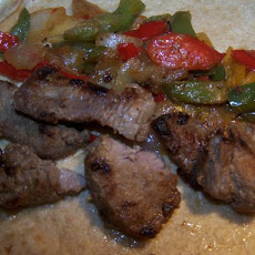 Stir Fried Beef Fajitas