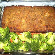 Spiral Meatloaf W/Ham, Broccoli and Cheddar