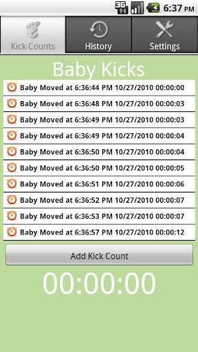 【免費健康App】Baby Kick Count-APP點子