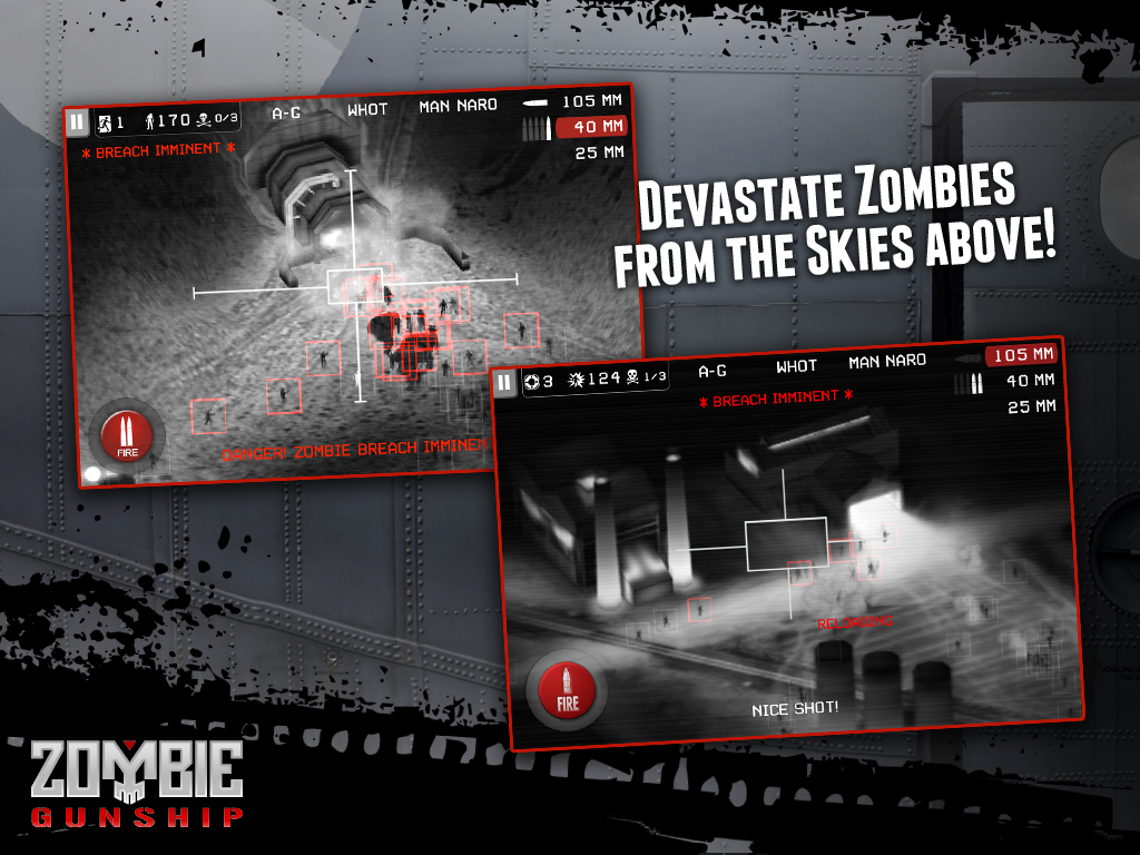    Zombie Gunship- screenshot  