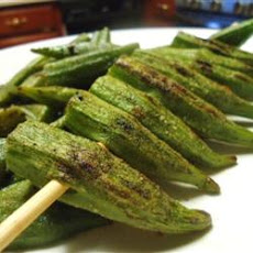 Grilled Okra