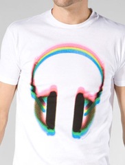 2K by Gingham Stereotype Spectrum Tee in White