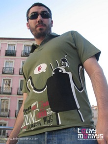 Tolky Monkys New characters for girl t-shirts and polo shirts 2