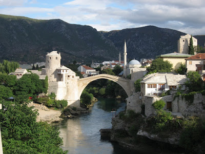 The Old Bridge - Mostars best known, and possibly only,  site