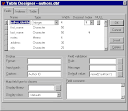 Op de veld definities pagina van de Table Designer dialoog van Visual FoxPro kan een AutoIncrement datatype worden gesimuleerd met behulp van een stored procedure.