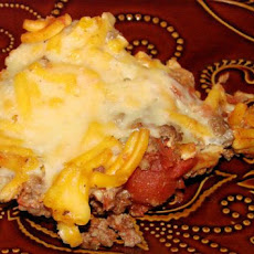 Cheddar Macaroni Beef Casserole