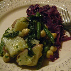 Braised Red Cabbage (Rotkraut) - (Vegan, Gluten Free, Low Fat)