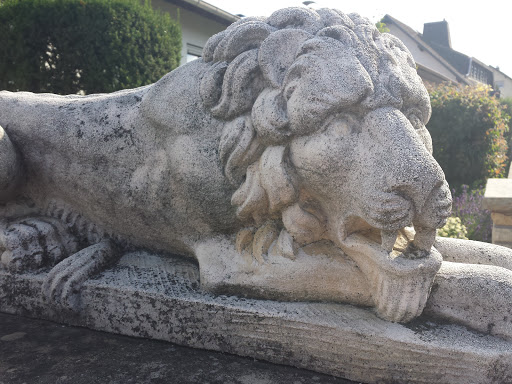 Löwenwächter Skulptur 