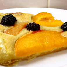 Easiest Ever Apricot Blackberry Frangipane Tart