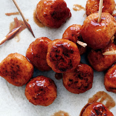 Barbecue Chicken Meatballs