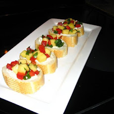 Mango Tango Bruschetta