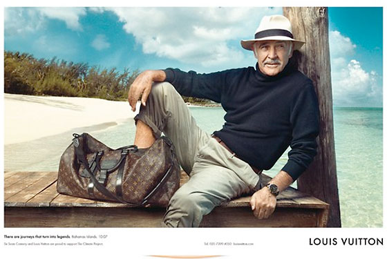 Sean Connery New Louis Vuitton Ad