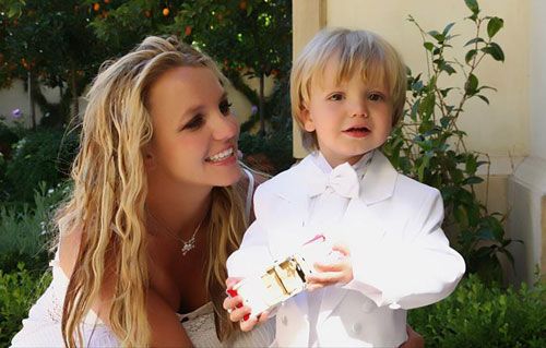 Britney Spears and her son