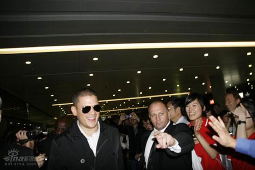 Wentworth Miller Breaks to China