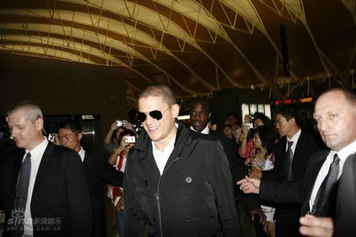 Wentworth Miller Breaks to China