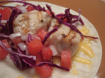 Grilled Fish and Shrimp Tacos