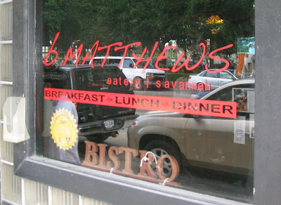 B.Matthews Eatery in Savannah, Georgia
