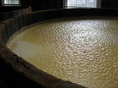 Fermentation at Woodford Reserve Distillery