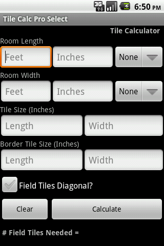 Tile Calc Pro Select