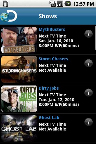 discovery for android screenshot