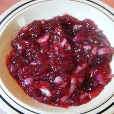 Cranberry Red Onion Chutney