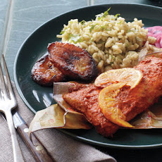 Banana Leaf Mahi Mahi With Citrus and Chiles