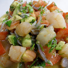Fiesta Shrimp and Avocado Salsa