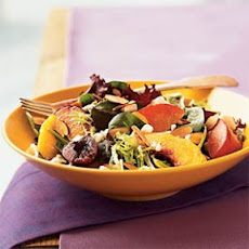 Stone Fruit Salad with Toasted Almonds
