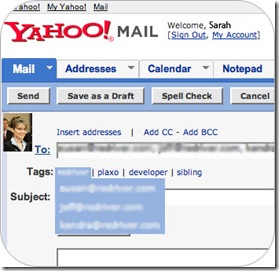 Sarah Palin Yahoo Mail