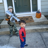 Spider man in a precarious situation, yet he seems unconcerned