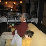 Kai and Tony (“Jiji”) watching TV at Yoko's place in Denver
