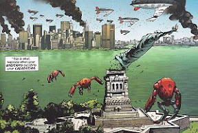 “This is what happens when your ambitions outstrip your capabilities” - from the series Ultimates 2 “This is what happens when your ambitions outstrip your capabilities” - from the series Ultimates 2