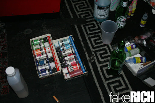ingredients for a one man party!