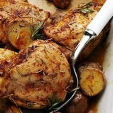 Chicken with Potatoes and Rosemary