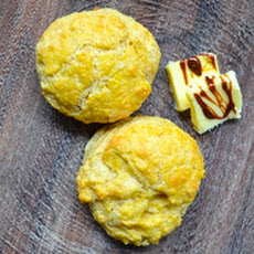 Cheddar-Marmite Scones
