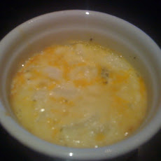 Blue Cheese Souffle'