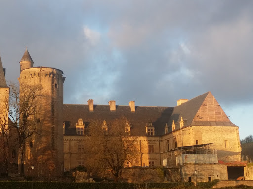 Vue Sur Le Château De Bournazel