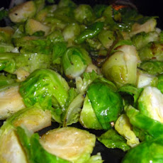Brussels Sprouts with Shallots and Mustard Seeds