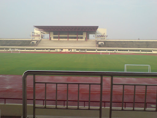 Shanghai Stadium a work in progress