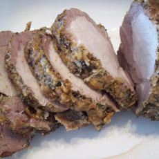 Pork Loin Crunch in Red Wine