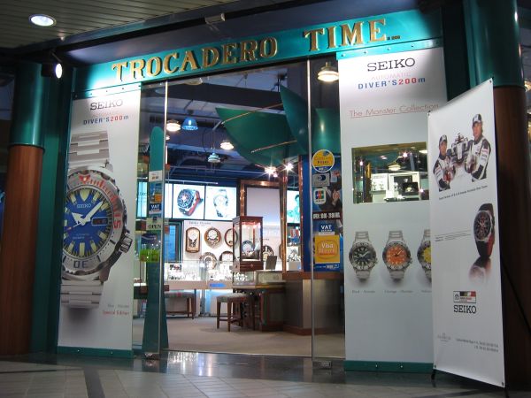 Trocadero Time, Bangkok, Thailand Trocadero horloges